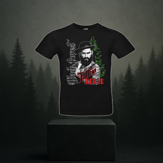 Black Forest Tattoo Kerle T-Shirt
