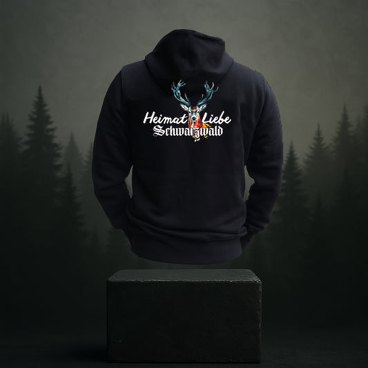 Heimat Liebe Kapuzenjacke