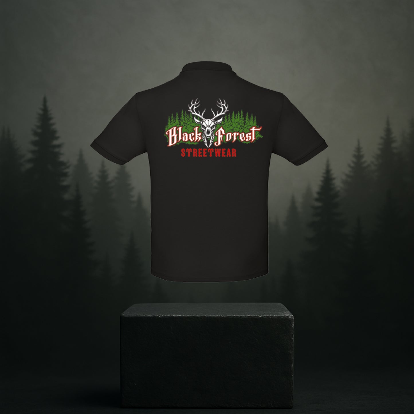 Black Forest Streetwear Polo Shirt