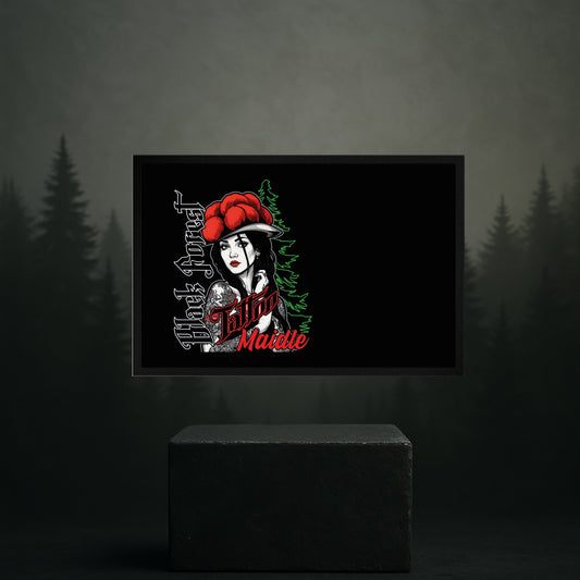 Black Forest Tattoo Maidle Fußmatte