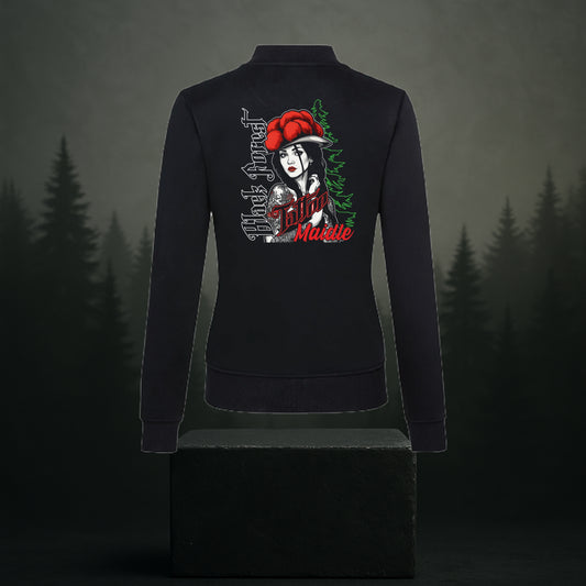 Black Forest Tattoo Maidle Sweatjacke