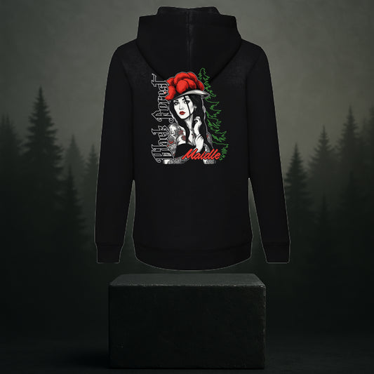 Black Forest Maidle Hoodie Backprint