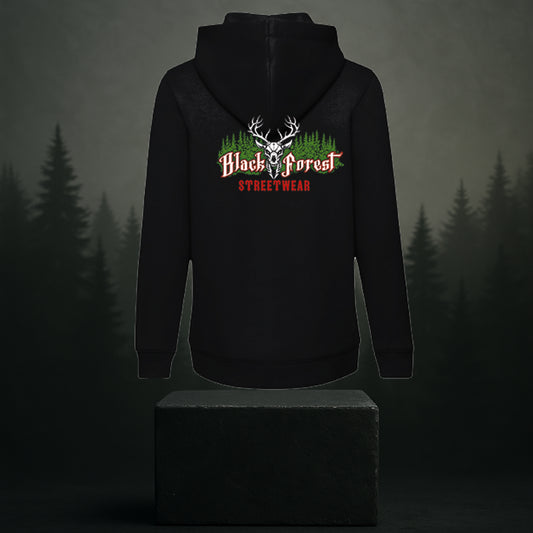 Black Forest Streetwear Hoodie Backprint