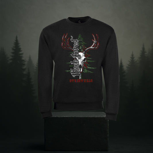 Black Forest Deer Skull Sweater