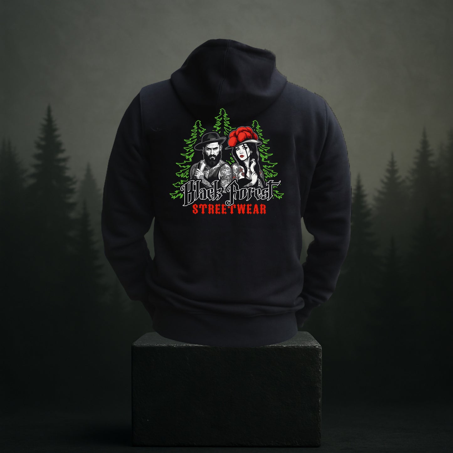 Black Forest Maidle Kerle Hoodie